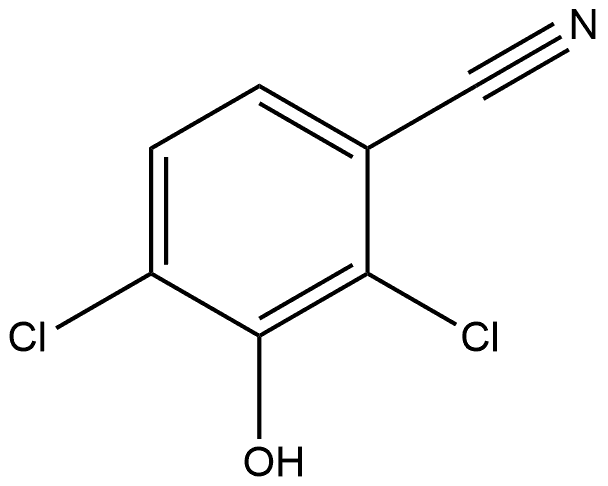 2,4-Dichloro-3-hydroxybenzonitrile Structure