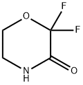 2,2-difluoromorpholin-3-one Structure