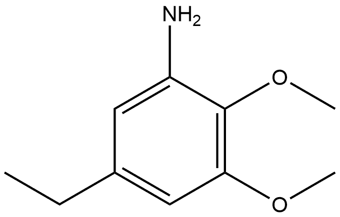 5-Ethyl-2,3-dimethoxybenzenamine Structure