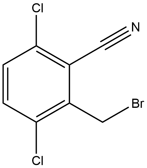 2-(Bromomethyl)-3,6-dichlorobenzonitrile Structure