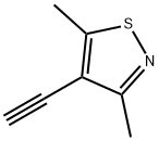 4-Ethynyl-3,5-dimethylisothiazole Structure