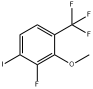 2-Fluoro-1-iodo-3-methoxy-4-(trifluoromethyl)benzene Structure