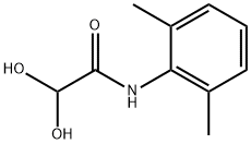 Acetamide, N-(2,6-dimethylphenyl)-2,2-dihydroxy- Structure