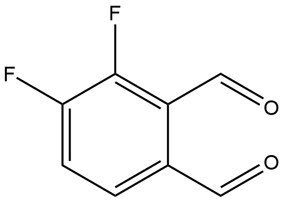 3,4-Difluorophthalaldehyde Structure