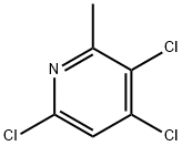 Pyridine, 3,4,6-trichloro-2-methyl- Structure