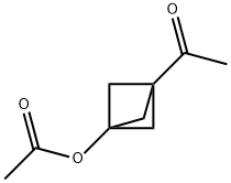 Acetic acid 3-acetyl-bicyclo[1.1.1]pent-1-yl ester Structure