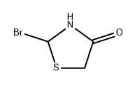 4-Thiazolidinone, 2-bromo- 구조식 이미지