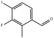 3-Fluoro-4-iodo-2-methylbenzaldehyde Structure