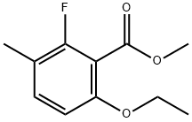 Methyl 6-ethoxy-2-fluoro-3-methylbenzoate Structure