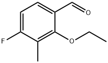 2-Ethoxy-4-fluoro-3-methylbenzaldehyde Structure