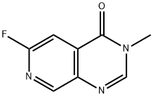 6-fluoro-3-methyl-3H,4H-pyrido[3,4-d]pyrimidin-4-one Structure