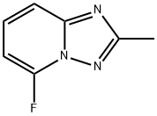 5-Fluoro-2-methyl[1,2,4]triazolo[1,5-a]pyridine 구조식 이미지