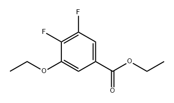 Ethyl 3-ethoxy-4,5-difluorobenzoate Structure