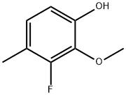 3-fluoro-2-methoxy-4-methylphenol Structure