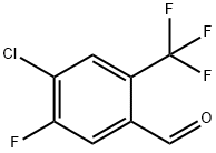 4-Chloro-5-fluoro-2-(trifluoromethyl)benzaldehyde Structure