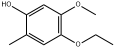 4-ethoxy-5-methoxy-2-methylphenol Structure