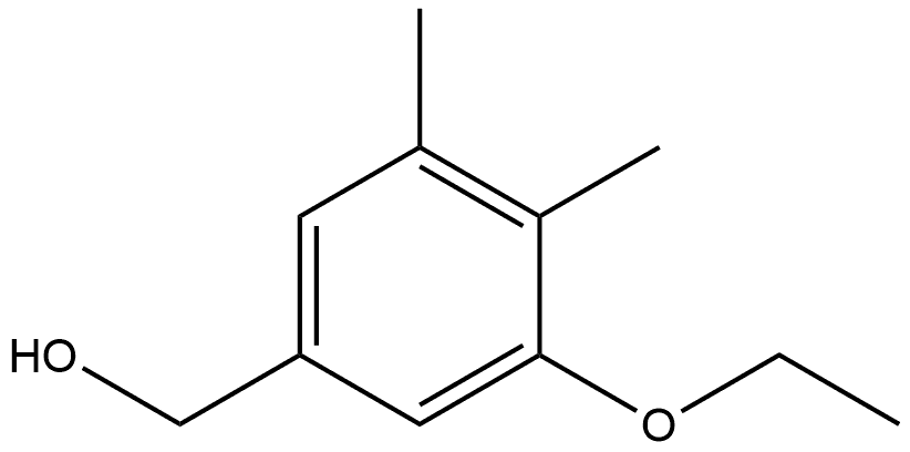 3-Ethoxy-4,5-dimethylbenzenemethanol Structure