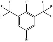 Benzene, 5-bromo-2-fluoro-1,3-bis(trifluoromethyl)- 구조식 이미지