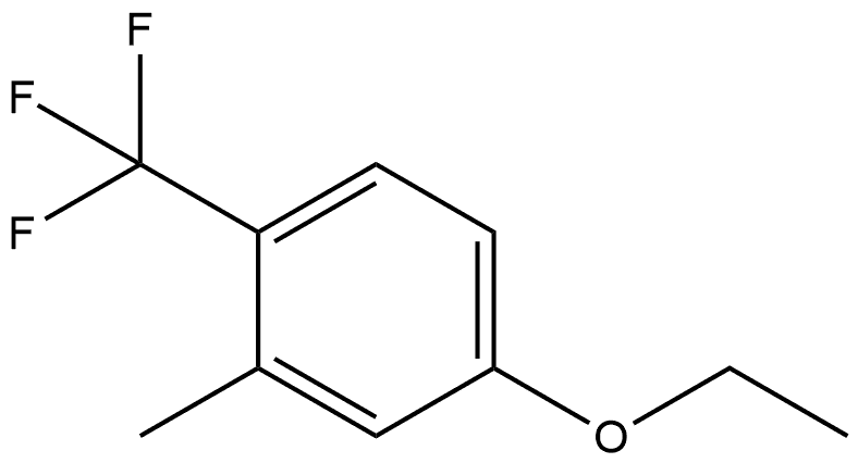 4-Ethoxy-2-methyl-1-(trifluoromethyl)benzene Structure