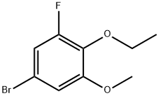 5-Bromo-2-ethoxy-1-fluoro-3-methoxybenzene Structure
