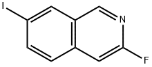 3-Fluoro-7-iodoisoquinoline 구조식 이미지