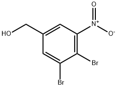 Benzenemethanol, 3,4-dibromo-5-nitro- 구조식 이미지