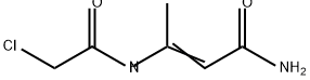2-Butenamide, 3-[(2-chloroacetyl)amino]- 구조식 이미지