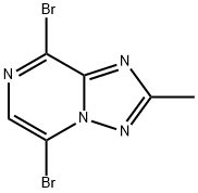 5,8-Dibromo-2-methyl-[1,2,4]triazolo[1,5-a]pyrazine Structure