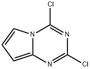 Pyrrolo[1,2-a]-1,3,5-triazine, 2,4-dichloro- Structure