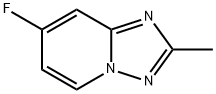 7-Fluoro-2-methyl[1,2,4]triazolo[1,5-a]pyridine 구조식 이미지