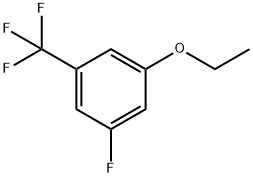 1-Ethoxy-3-fluoro-5-(trifluoromethyl)benzene Structure