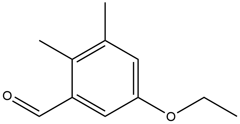 5-Ethoxy-2,3-dimethylbenzaldehyde Structure