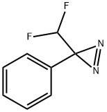 3-(Difluoromethyl)-3-phenyl-3H-diazirine Structure