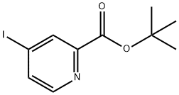 Tert-Butyl 4-iodopicolinate 구조식 이미지