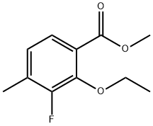 Methyl 2-ethoxy-3-fluoro-4-methylbenzoate Structure