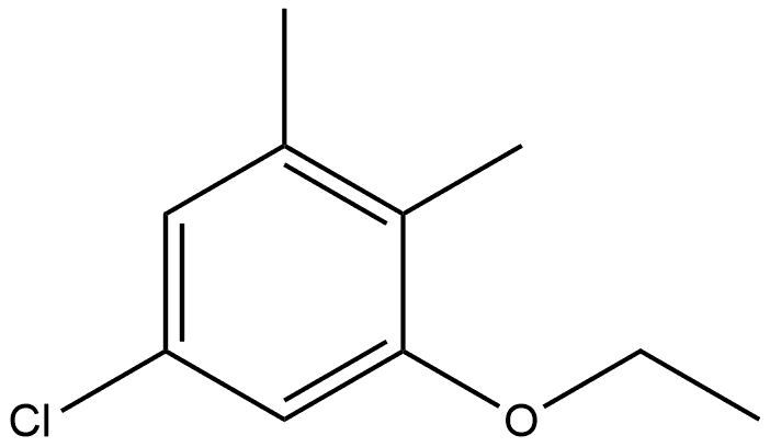 5-Chloro-1-ethoxy-2,3-dimethylbenzene Structure