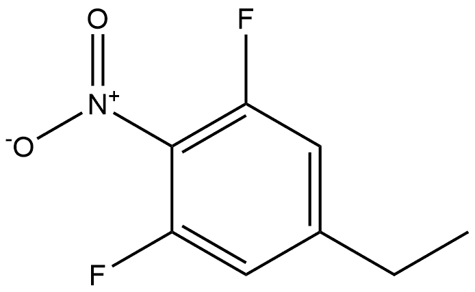 5-ethyl-1,3-difluoro-2-nitrobenzene Structure