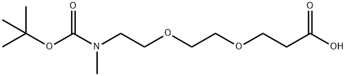 4,7,12-Trioxa-10-azatetradecanoic acid, 10,13,13-trimethyl-11-oxo- Structure