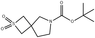 tert-butyl 2,2-dioxo-2λ-thia-7-azaspiro[3.4]octane-7-carboxylate Structure