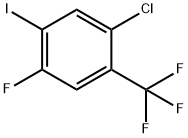 1-Chloro-4-fluoro-5-iodo-2-(trifluoromethyl)benzene Structure