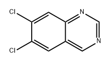 Quinazoline, 6,7-dichloro- Structure