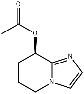 Imidazo[1,2-a]pyridin-8-ol, 5,6,7,8-tetrahydro-, 8-acetate, (8R)- Structure