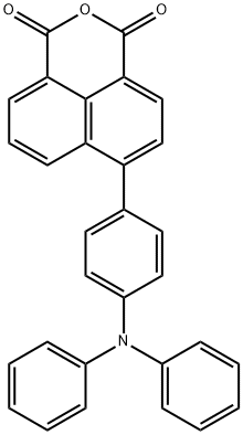 1H,3H-Naphtho[1,8-cd]pyran-1,3-dione, 6-[4-(diphenylamino)phenyl]- Structure