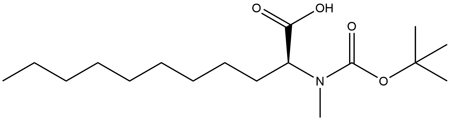 Boc-L-Me2Aund-OH Structure