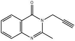 2-methyl-3-(prop-2-yn-1-yl)-3,4-dihydroquinazolin-4-one Structure