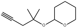 2H-Pyran, 2-[(1,1-dimethyl-3-butyn-1-yl)oxy]tetrahydro- Structure