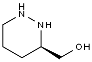 3-Pyridazinemethanol, hexahydro-, (3R)- Structure