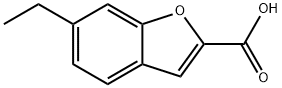 6-Ethyl-2-benzofurancarboxylic acid Structure