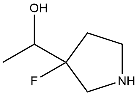 3-Fluoro-α-methyl-3-pyrrolidinemethanol Structure