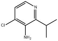 3-Pyridinamine, 4-chloro-2-(1-methylethyl)- Structure